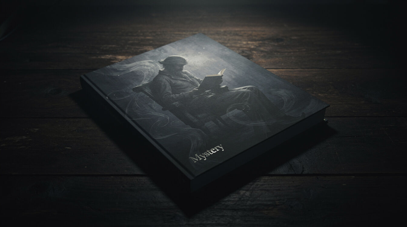 dark mystery book cover